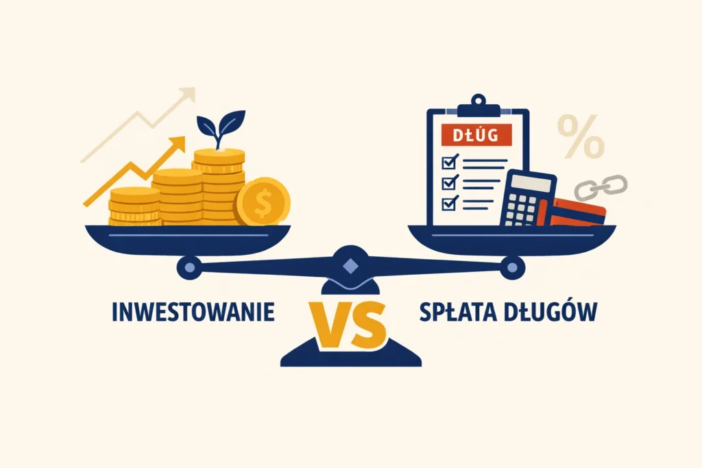 Inwestowanie vs spłata długów